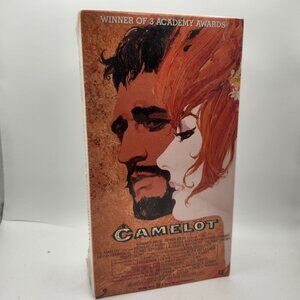 Camelot 1967 Musical Drama VHS Warner Home Video